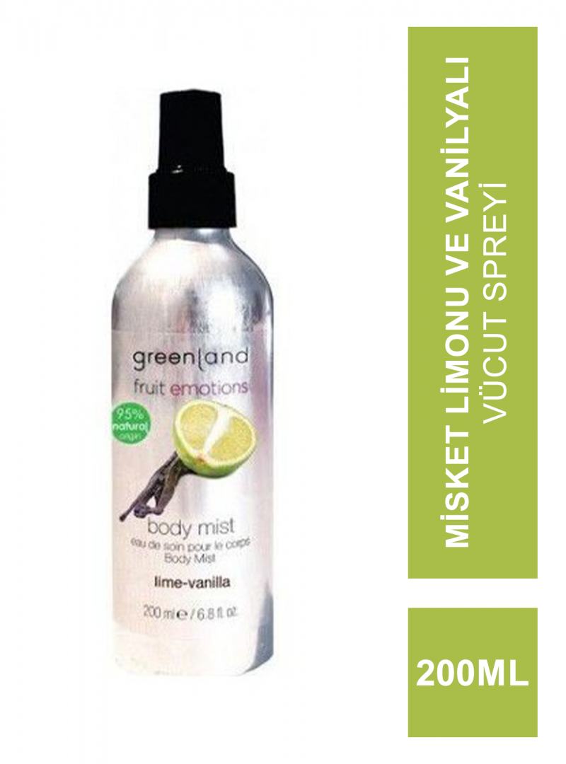 Greenland Body Mist Lime - Vanilla 200 ml