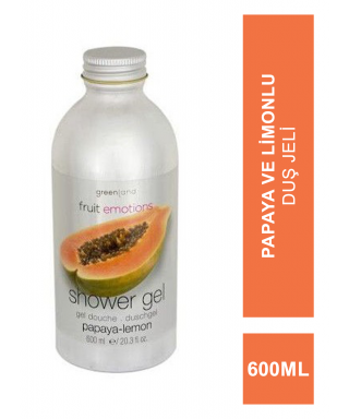 Greenland Shower Gel Papaya - Lemon 600 ml