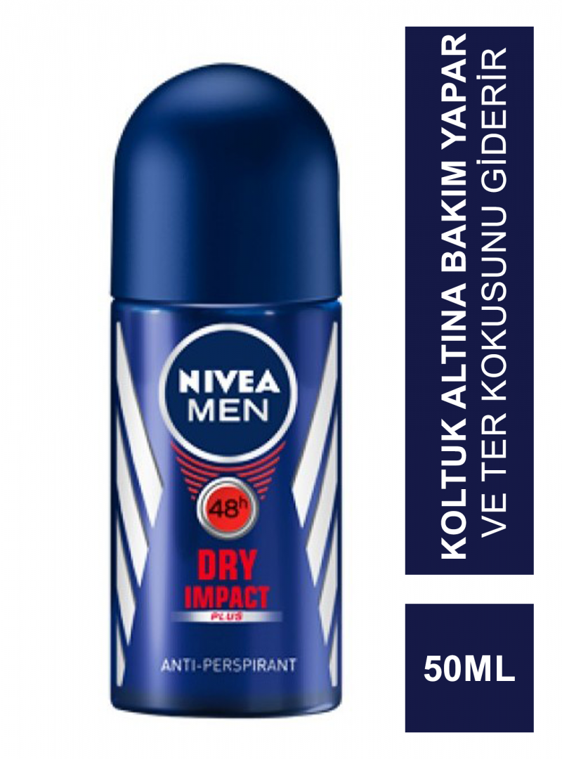 Nivea Deo Roll-On Dry Impact For Men  50 ml Erkek