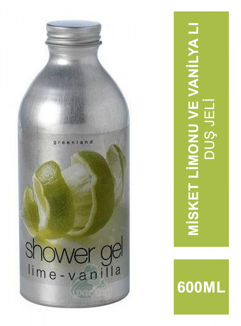 Greenland Shower Gel Lime - Vanilla 600 ml