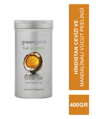 Greenland Scrub Salt Coconut - Tangerine 400 gr