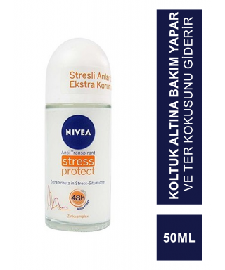 Nivea Stress Protect 48h Deodorant Roll-On 50 ml Kadın