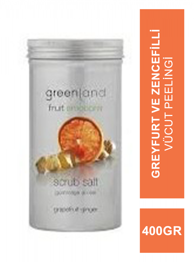 Greenland Scrub Salt Grapefruit - Ginger 400 gr