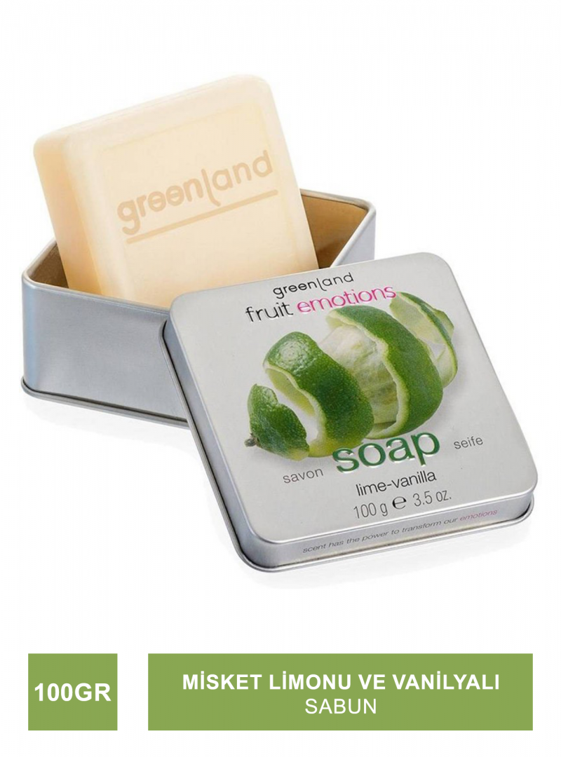 Greenland Soap Lime - Vanilla 100 gr