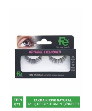 Fe Takma Kirpik Natural Eyelashes FEPI071