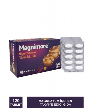Magnimore Takviye Edici Gıda 120 Tablet
