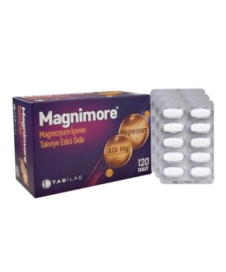 Magnimore Takviye Edici Gıda 120 Tablet