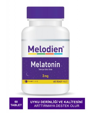 Melodien Melatonin 60 Dilaltı Tablet