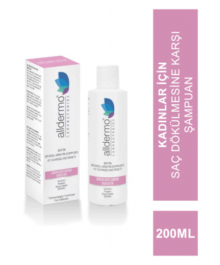 Alldermo Biotin At Kuyruğu Ekstraktlı Dökülme Karşıtı Şampuan 200 ml - Kadınlar İçin