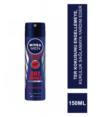 Nivea Deodorant Dry Impact Plus For Men 150 ml Erkek