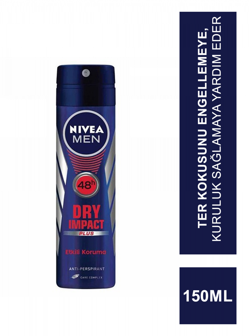 Nivea Deodorant Dry Impact Plus For Men 150 ml Erkek