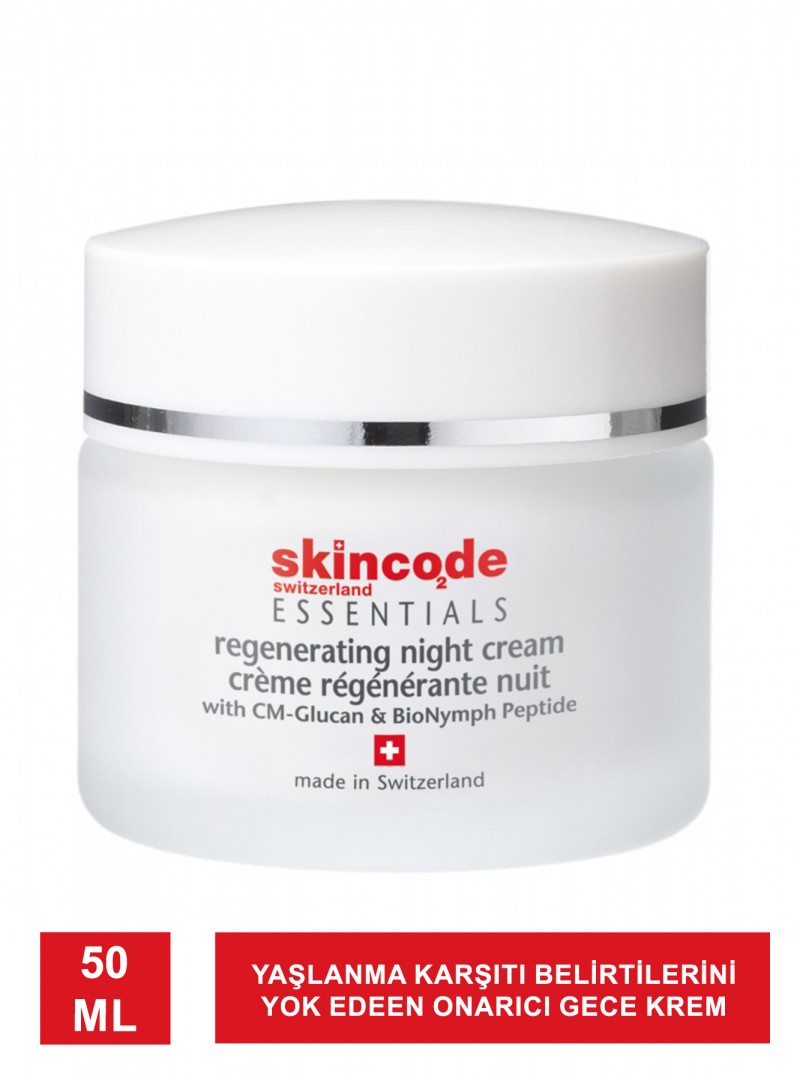 Skincode Regenerating Night Cream ( Onarıcı Gece Kremi ) 50 ml