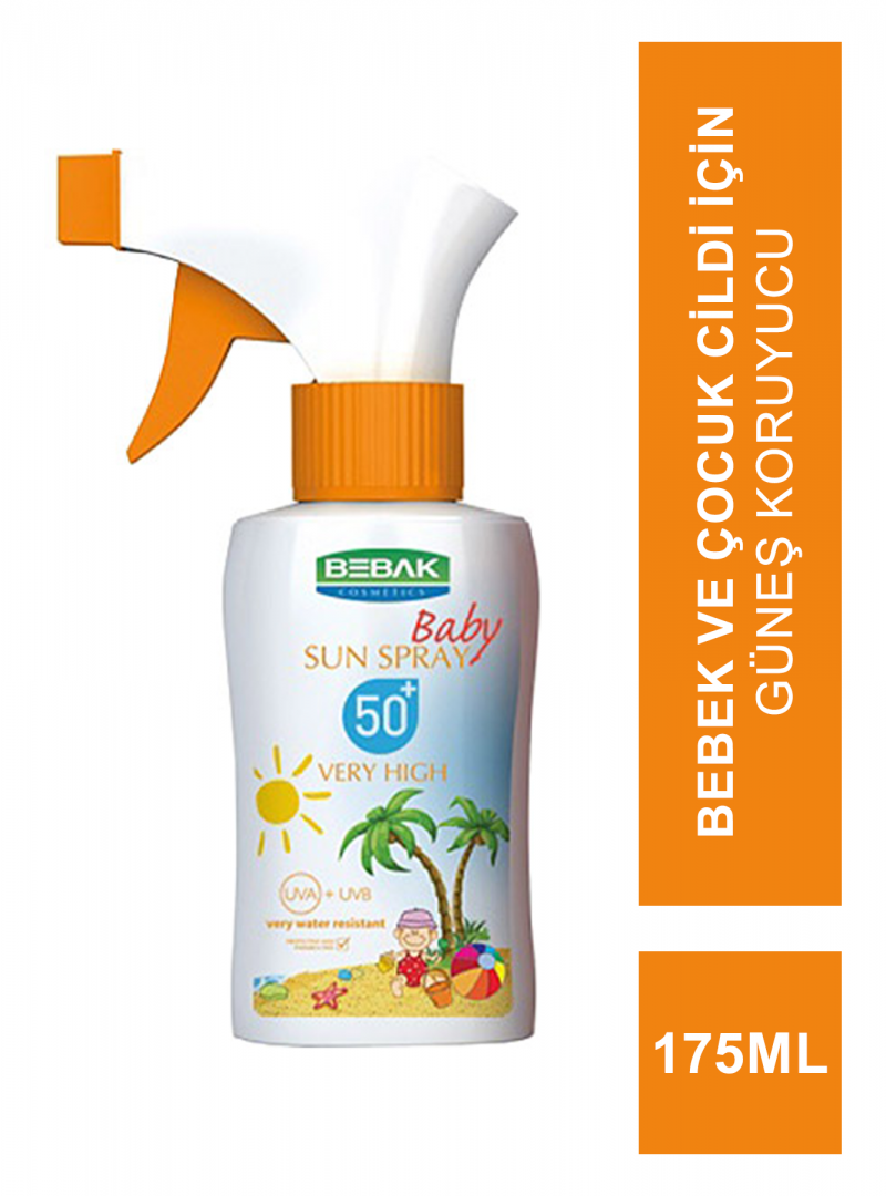 Bebak Baby Sun Spray 50+ 175 ml