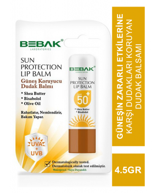 Bebak Sun Protection Lip Balm Spf 50 4.5 gr