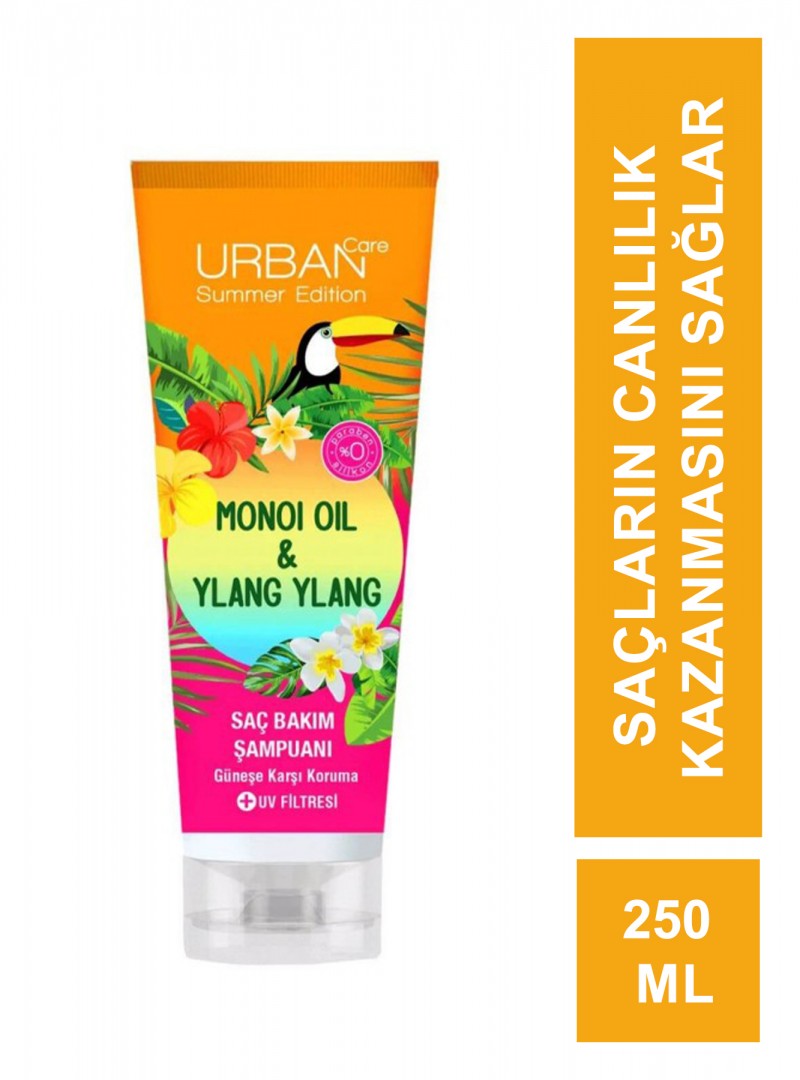 Urban Care Monoi Oil & Ylang Ylang Güneş Sonrası Şampuanı 250 ml