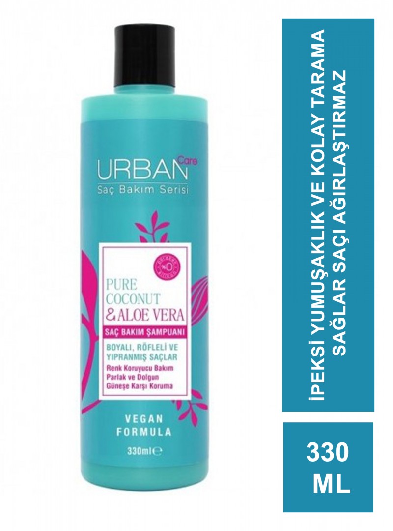 Urban Care Pure Coconut & Aloe Vera Saç Bakım Şampuanı 330 ml