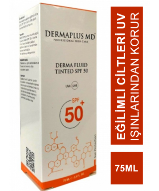 Dermaplus MD Derma Fluid Tinted SPF 50 (Medium) Güneş Kremi 75 ml