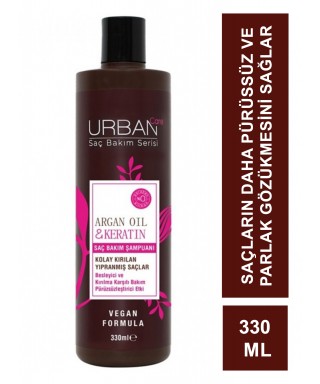 Urban Care Argan Oil & Keratin Saç Bakım Şampuanı 330 ml