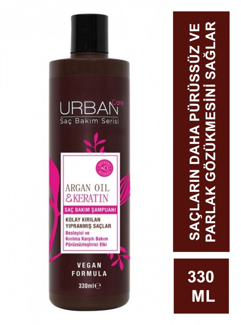 Urban Care Argan Oil & Keratin Saç Bakım Şampuanı 330 ml