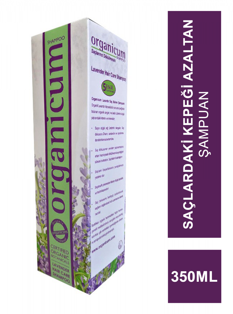 Organicum Lavanta Saç Bakım Şampuanı 350ml