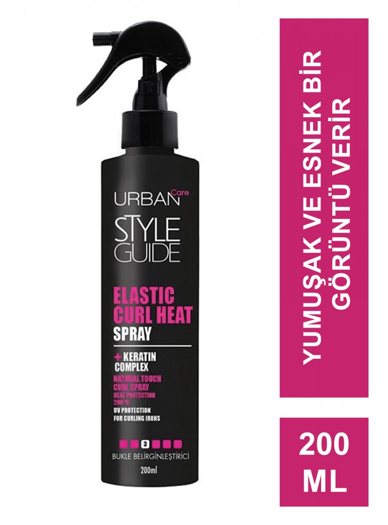 Urban Care Style Guide Elastic Curl Gazsız Saç Spreyi 200 ml