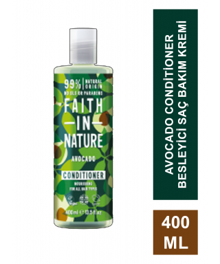 Faith In Nature Avocado Conditioner Besleyici Saç Bakım Kremi 400 ml