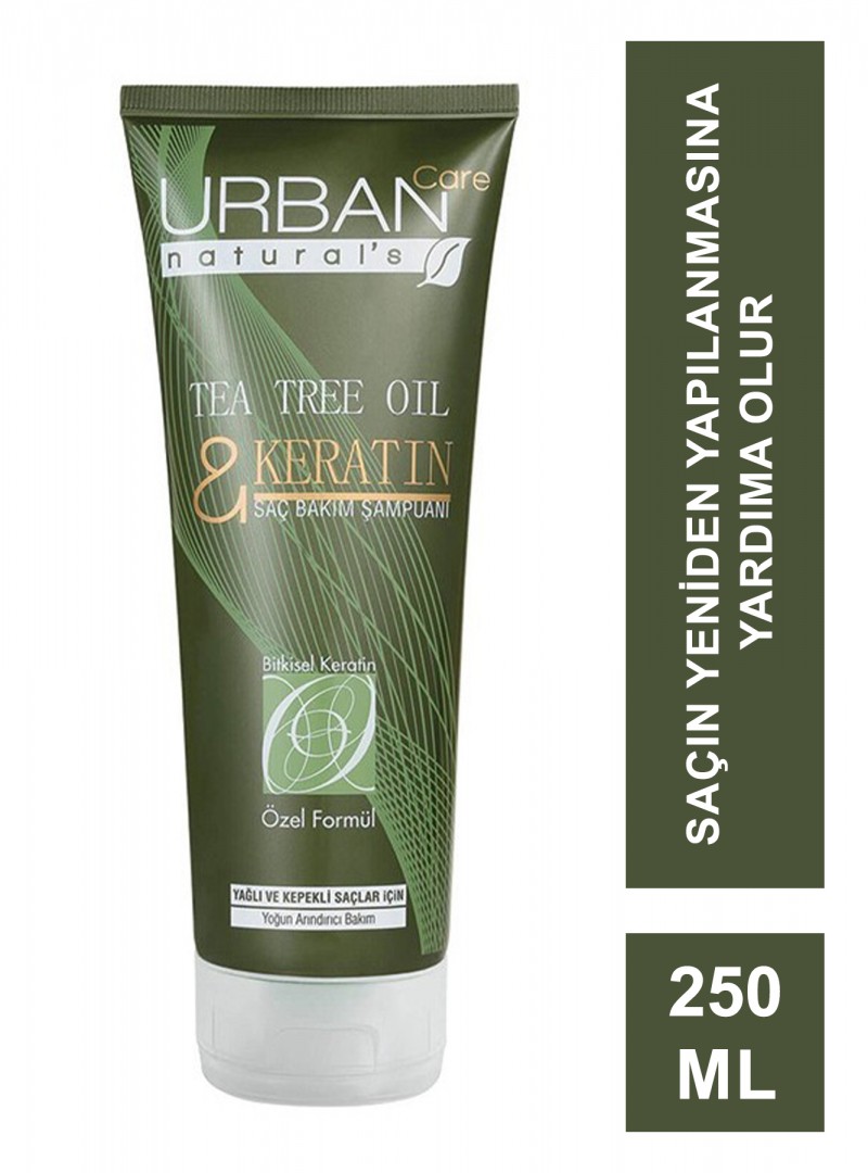 Urban Care Tea Tree Oil Saç Bakım Şampuanı 250 ml- Yağlı ve Kepekli Saçlar İçin