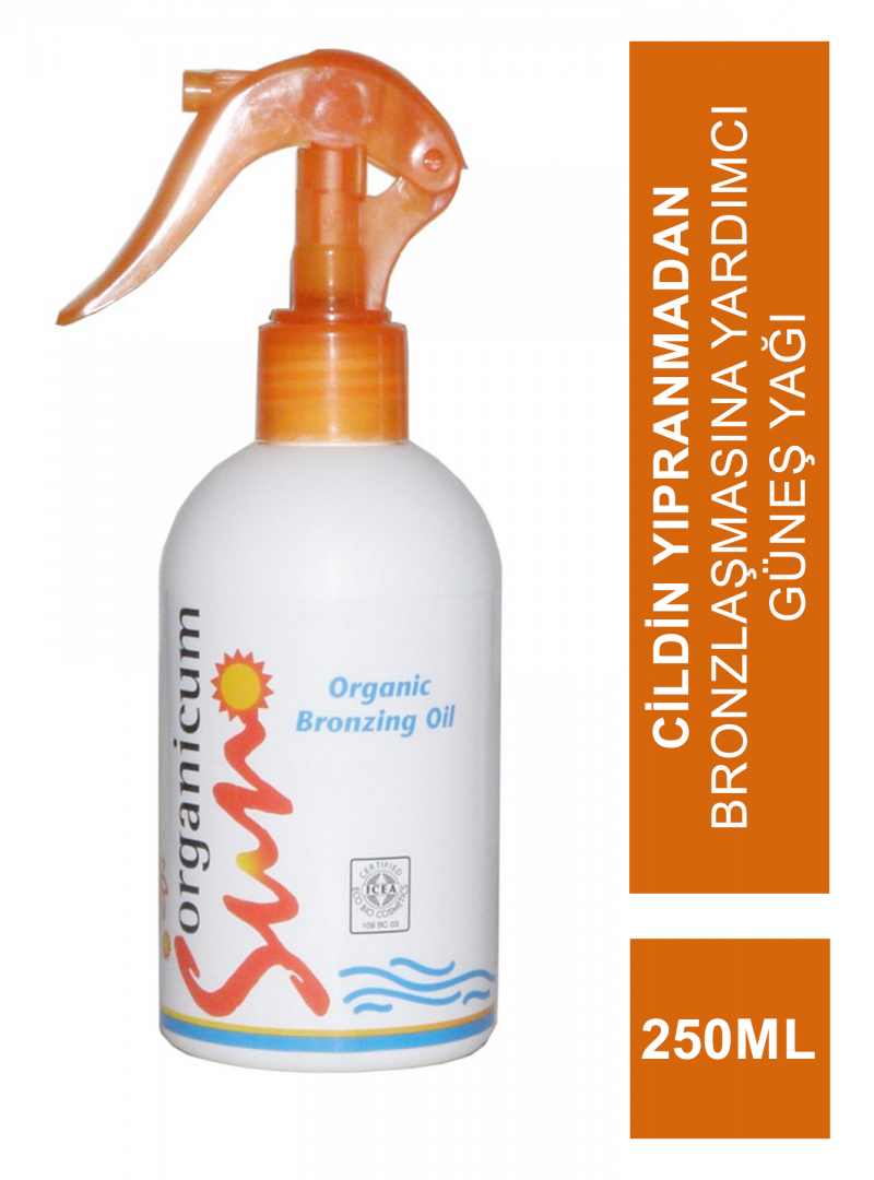 Organicum Organic Bronzing Oil Organik Güneş Yağı 250 ml
