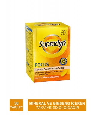 Supradyn Energy Focus 30 Tablet (S.K.T 09-2024)