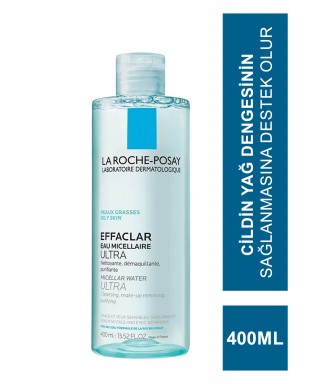 La Roche Posay Effaclar Micellar Water Ultra 400 ml (S.K.T 09-2024)