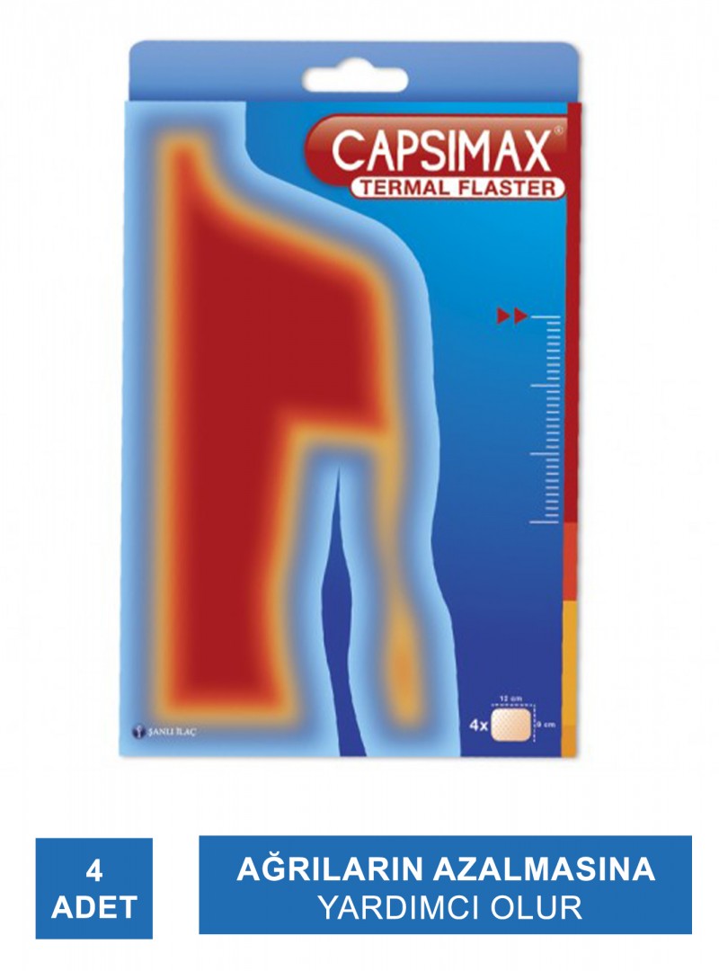 Şanlı Capsimax Termal Flaster 4 Adet