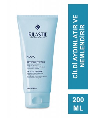 Rilastil Aqua Face Cleanser  Nemlendirici Köpük Jel 200 ml