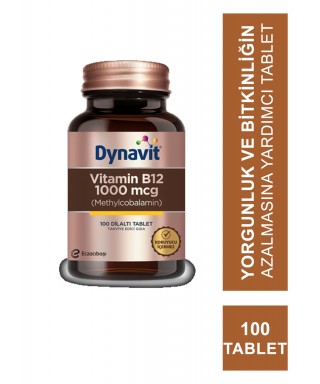 Dynavit Vitamin B12 1000mcg 100 Tablet