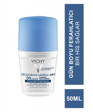 Vichy Deo Mineral 48 Saat Etkili Deodorant Roll-On 50 ml