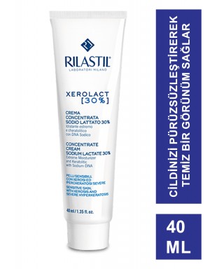 Rilastil Xerolact 30% Concentrate Cream  Nemlendirici  40 ml