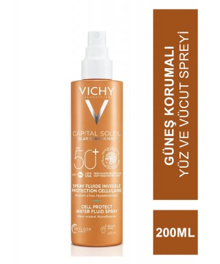 Vichy Capital Soleil Güneş Korumalı Yüz ve Vücut Spreyi SPF 50 200 ml