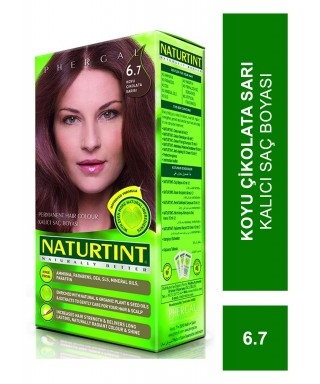 Naturtint Kalıcı Saç Boyası 6.7 Koyu Çikolata Sarı 165 ml