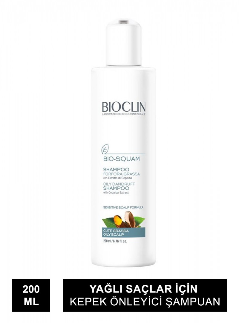 Bioclin Bio Squam Oily Shampoo 200ml