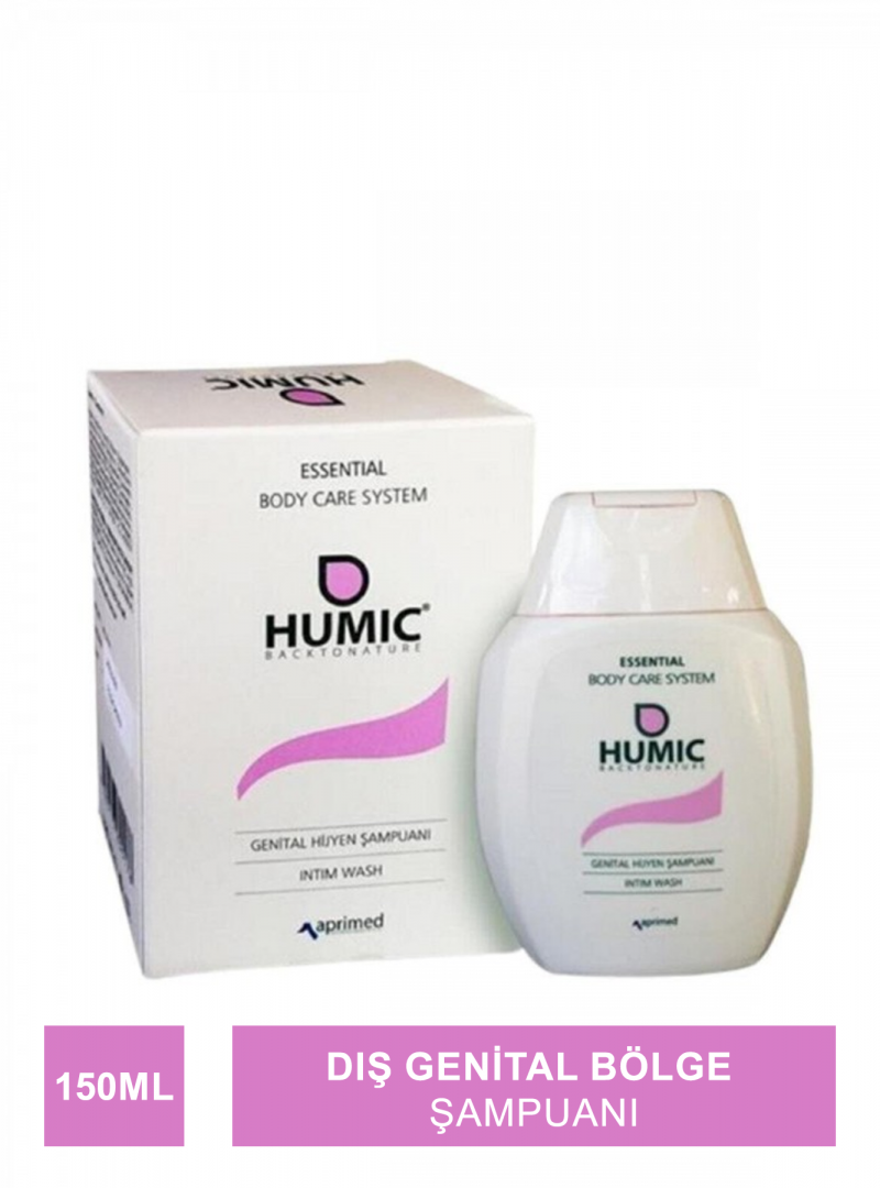 Humic Intım Wash Dış Genital Bölge Şampuanı 150 ml