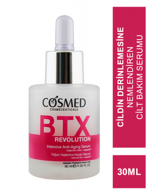 Cosmed Btx Revolution Yoğun Yaşlanma Karşıtı Serum 30ml