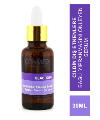 Cosmed Glabrous 30ml - Epilasyon Sonrası Yoğun Serum