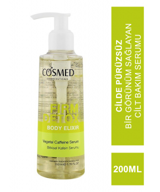 Cosmed Body Elixir 200 - Bitkisel Kafein Serumu