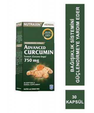 Nutraxin Curcumin Advanced  750 mg 30 Softgel