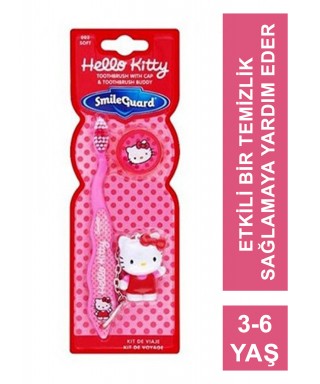 Hello Kitty Anahtarlıklı Diş Fırçası 3-6 Yaş