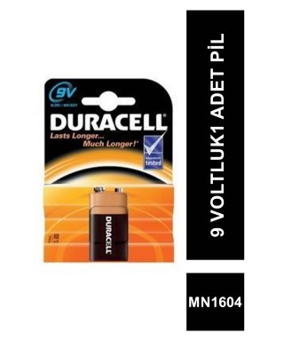 Duracell 6LR61/MN1604 9 volt Pil