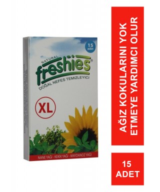 Natural Freshies Ağız Kokusu Önleyici 15 Adet 10 lu paket