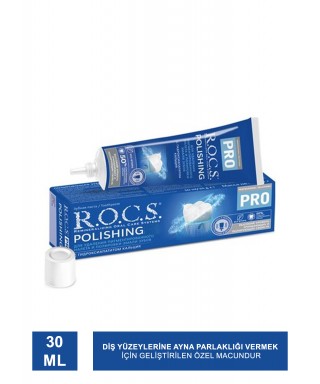 Rocs Pro Polishing Parlatma Diş Macunu 30 ml