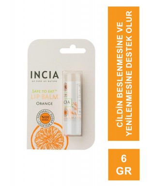 Incia Lip Balm Orange 6 gr Dudak Besleyici