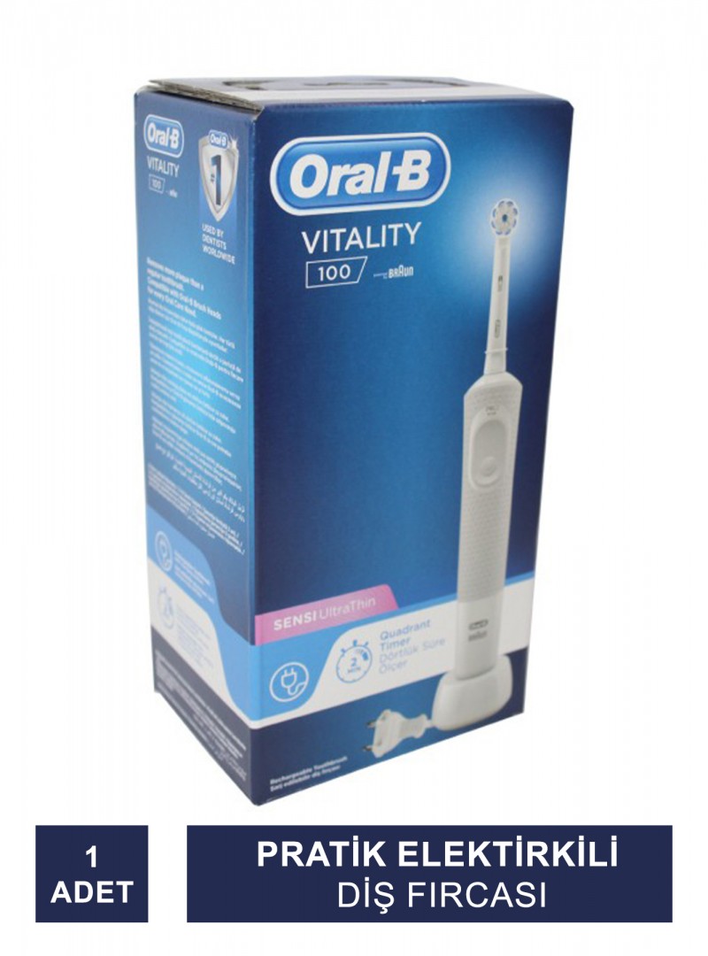 Oral-B Şarjlı Diş Fırçası Vitality 100 Sensi Ultrathin