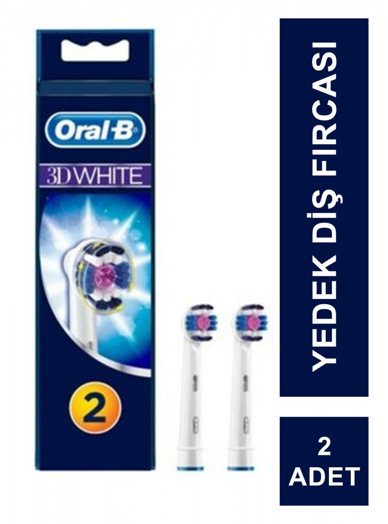 Oral-B 3D White Diş Fırçası Yedek Başlığı 2 Adet